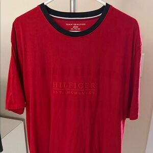 Tommy Hilfiger Classic Red Short Sleeve Tee